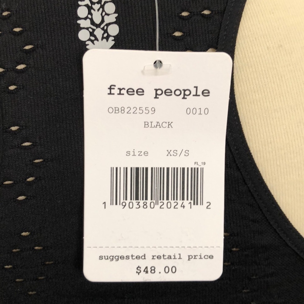 NWT Free People Nylon/Spandex Top - Picture 7 of 7